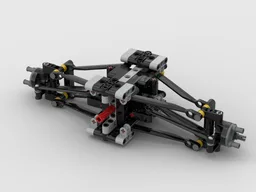 Front F1 suspension with steering
