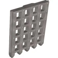 Duplo Door Sliding Grille 6 x 7 / Pearl Light Gray
