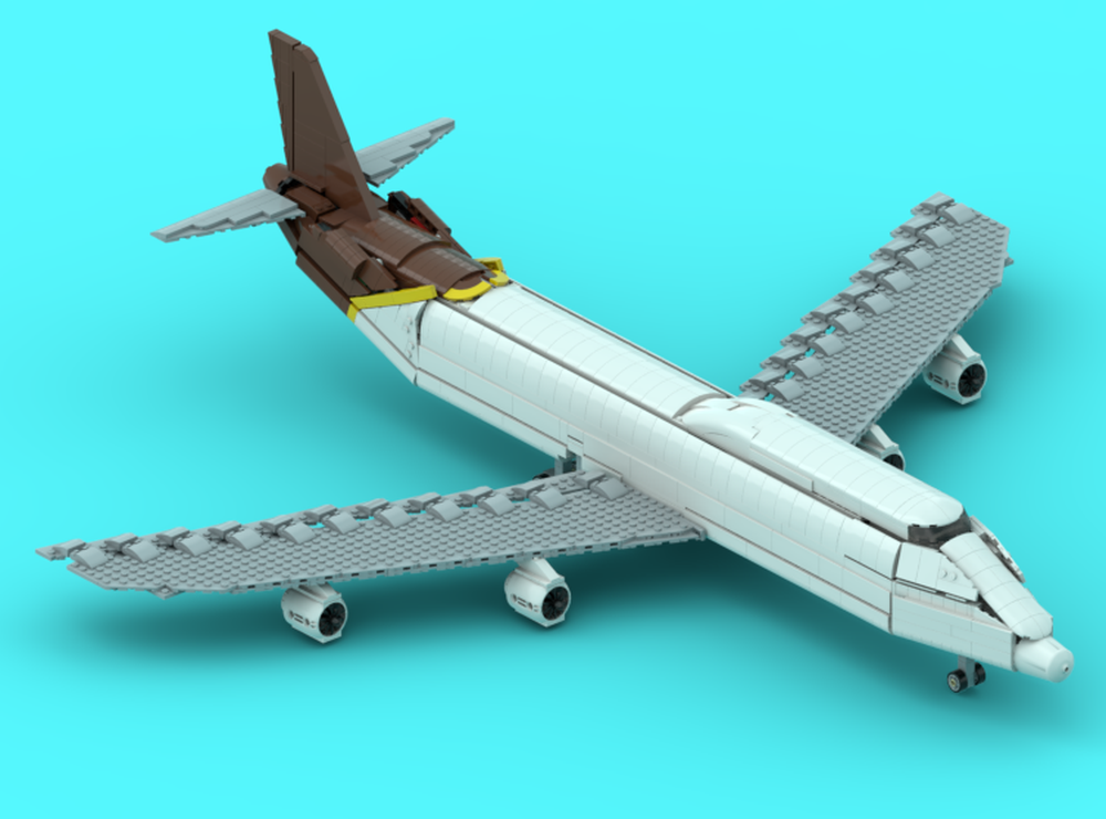 Lego UPS Airline Boeing 747