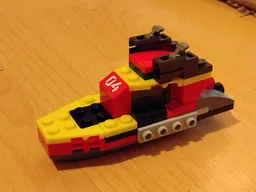 Compact Fire Resque Boat
