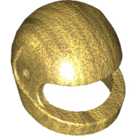 Lego Helmet, Standard / Pearl Gold