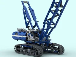 Crawler Crane extended (42042)