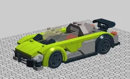 Le Mans LMP-2 racecar