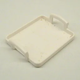 Belville / Scala, Equipment Tray with Handles 5 x 4 x 1 / Yellow