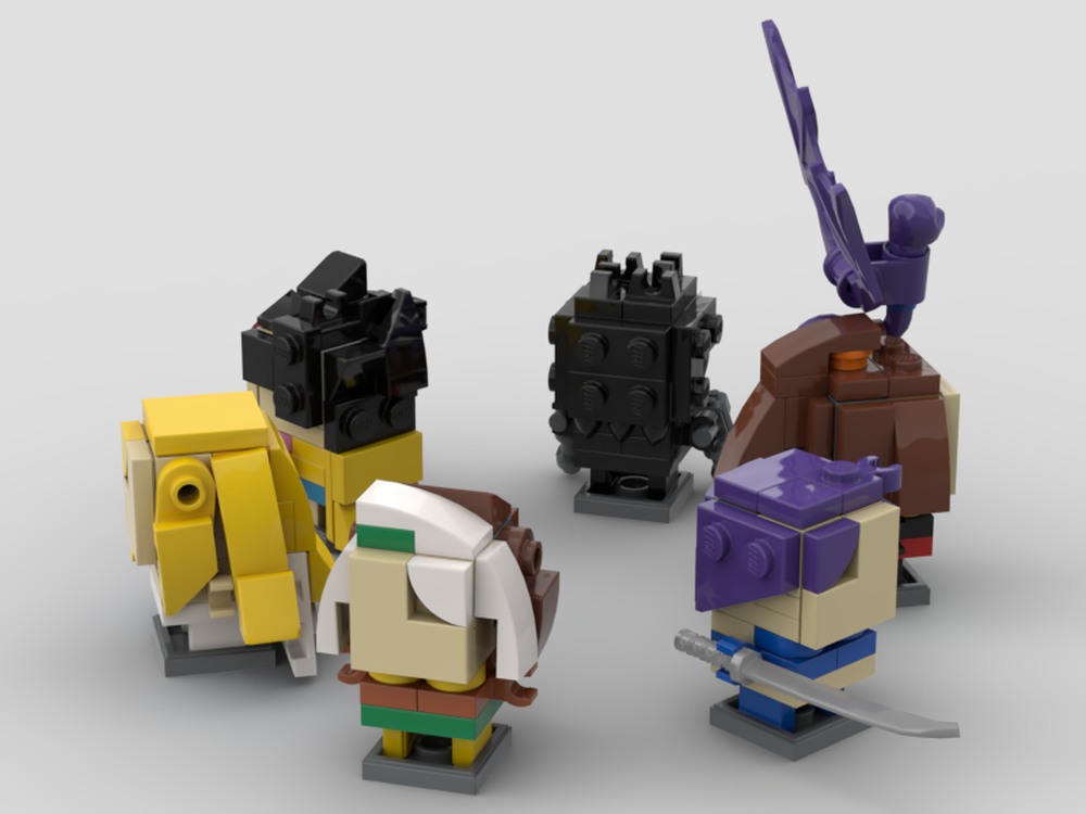Lego Mini-Brickheadz - Other Xmen girls