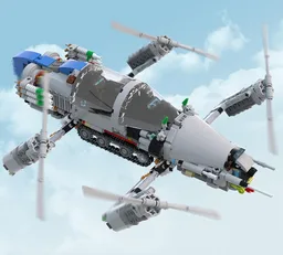 Foldable Tracked Scout Quadcopter