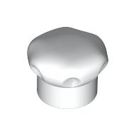 Lego Headwear Accessory Hat with Small Pin, Chef's Hat / White