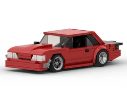 Ford Mustang Foxbody Drag Car