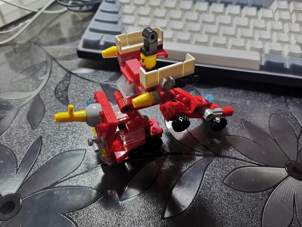 Lego Fire truck transformers