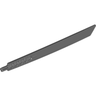 Lego Propeller 1 Blade 2 x 16 with Axle / Dark Bluish Gray