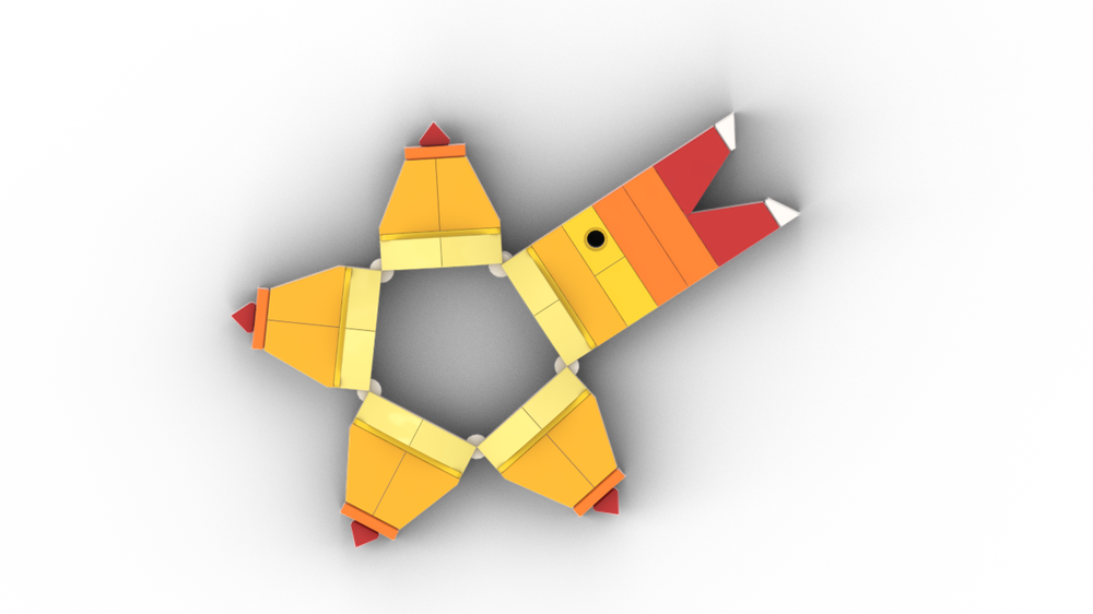 Lego Falling Star