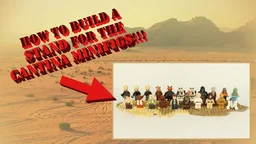 Mos Eisley Cantina Minifigure Stand