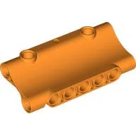 Technic Panel Curved 7 x 3 Inverted / Orange