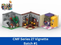 Series 27 CMF (71048) Vignette/Habitat - Batch1