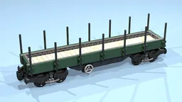 8-Wheel Stake Wagon (SNOT, green)