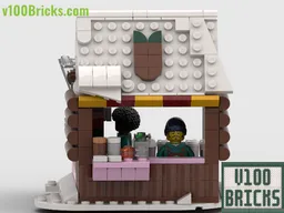 Winter Village Coffee Stand