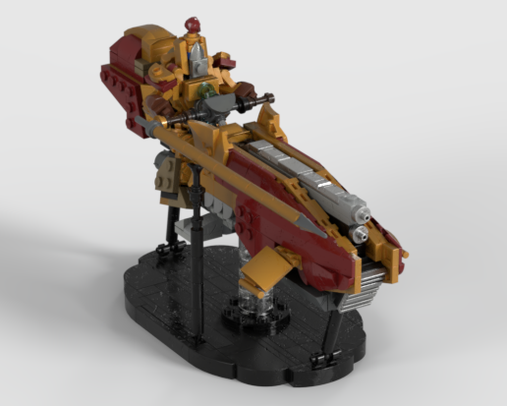 Lego Custodian Agamatus Gyrfalcon Pattern Jetbike