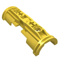 Pneumatic Cylinder Bracket / Yellow