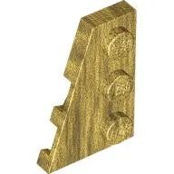 Wedge Plate 3 x 2 Left / Pearl Gold