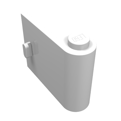 Lego Door 1 x 3 x 2 Right / White