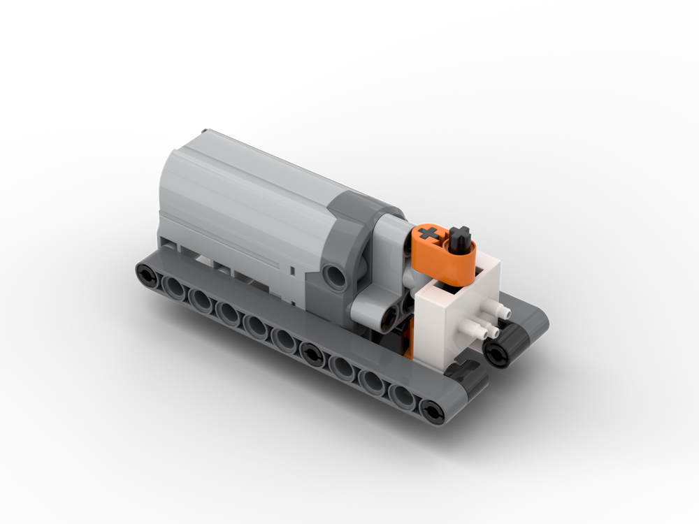 Lego RC pneumatic valve V2 gearless with PF