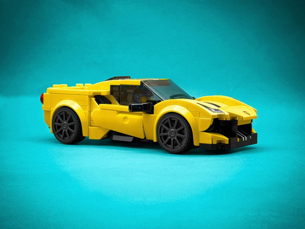 Lego Prancing Horse 488 Pista