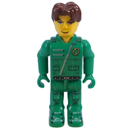 Juniors Midifig, Jack Stone - Green Jacket / Green