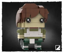 Resident Evil 0 Brickheadz MOC ~ Rebecca Chambers (S.T.A.R.S. Bravo Team)