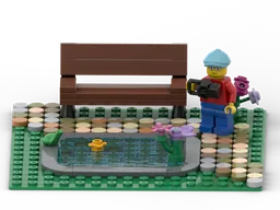 Modular park bench