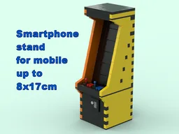 Arcade Smartphone Stand / Cellphone Mobile Handy Stand / Ständer Halter black