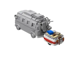 Trailer for Campervan (minifigure scale)