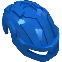 Large Figure Helmet / Blue