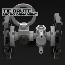TIE Brute Micro Ornament