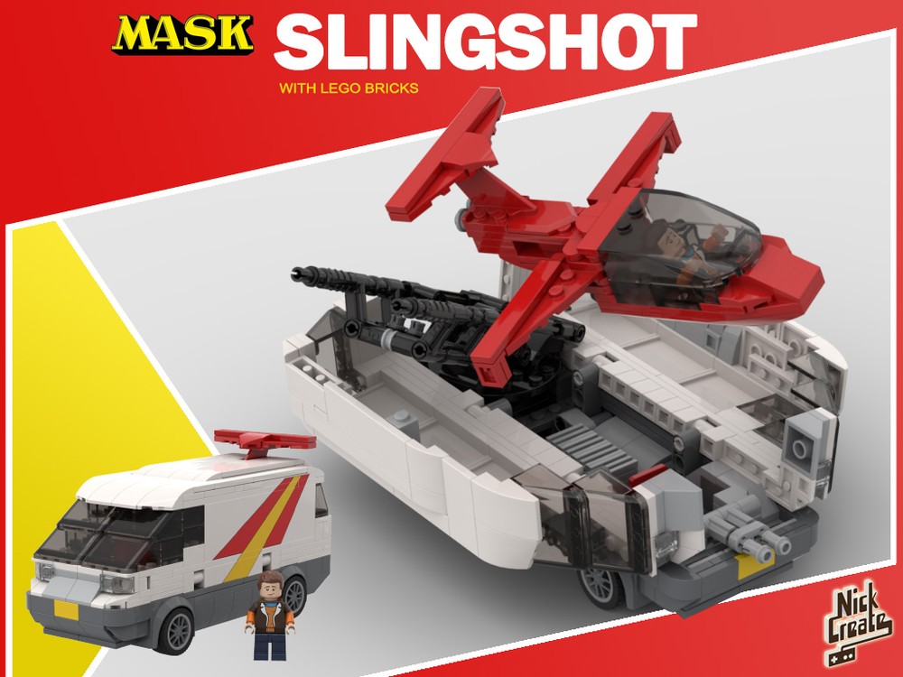 Lego M.A.S.K. Slingshot RV Van