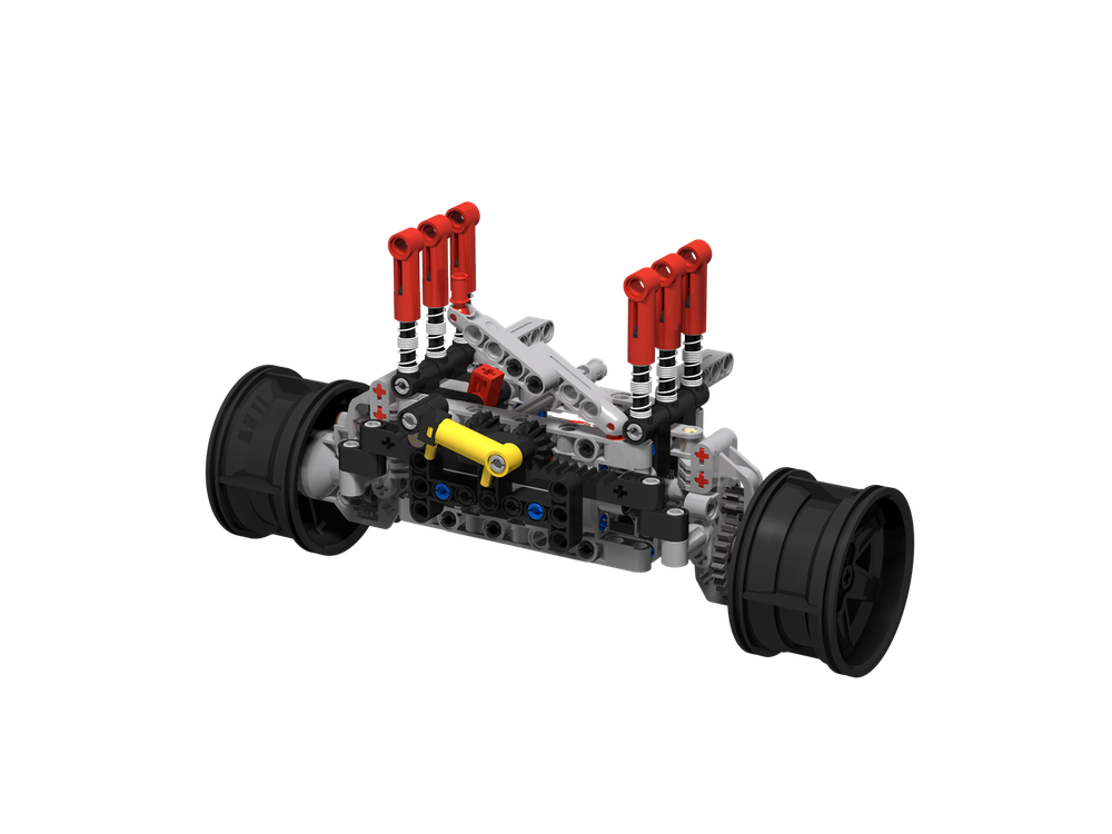 Lego EXORT Steered Axle with Difflock