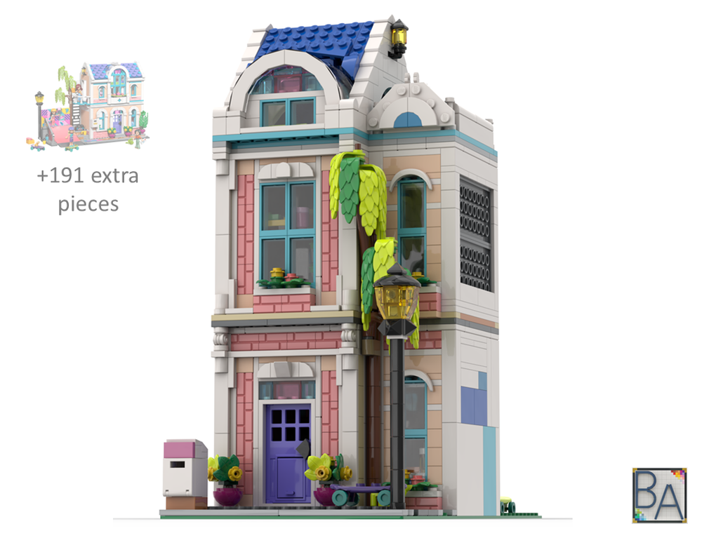 Lego Coral Townhouse