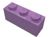 Brick 1 x 3 / Medium Lavender