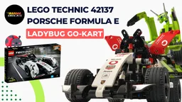 [MOC] LEGO Technic 42137 Porsche Formula E Ladybug Go-kart
