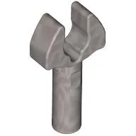 Bar 1L with Clip [Cut Edges and One Side Hole] [Gap in Clip] / Metallic Silver