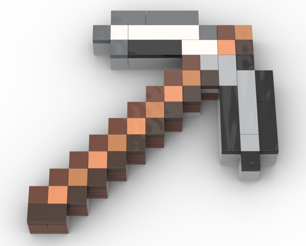 Lego Iron Pickaxe