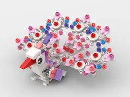 Bird - Pink Peacock