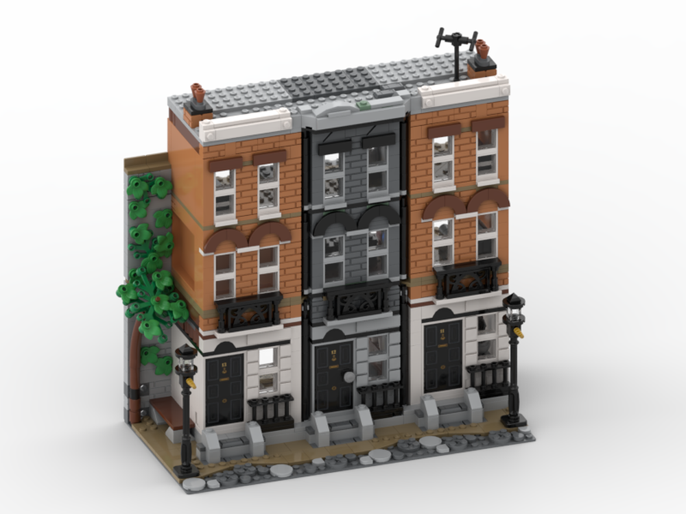 Lego Diagon Alley: 12 Grimmauld Place