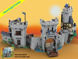 Horse Knight Fortress - Alternative build for 31168