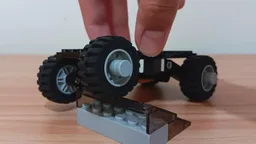 Simple car suspension