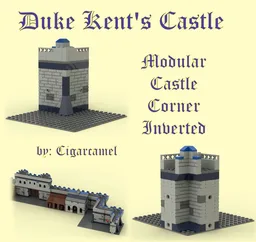 Duke Kent's Castle -Corner Wall Inverted