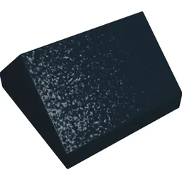 Brick Sloped 45° 2 x 2 Double / Black