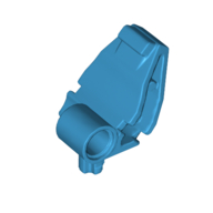 Lego Grab Claw with Axle / Dark Azure