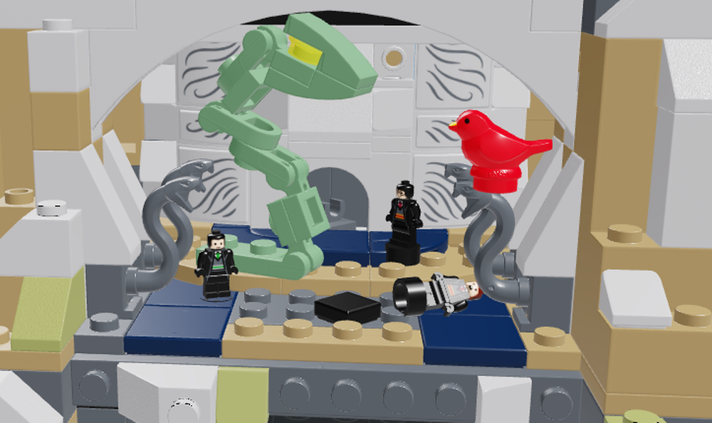 Lego Basilisk snake