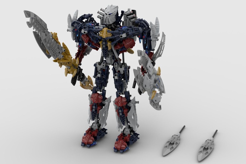 Lego Optimus Prime bayformers x Toa Mata Nui