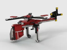 31047 Sikorsky S-64 Skycrane Heavy Lift Cargo Helicopter